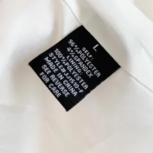 Forever 21 White Lightweight Open Slit Sleeve Blazer Small thumbnail 5