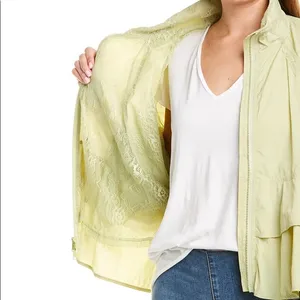 Free People Namaslay tiered ruffle jacket size M thumbnail 3