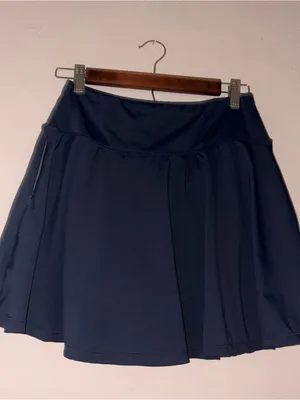 Oalka navy blue tennis athletic skirt skort M thumbnail 2
