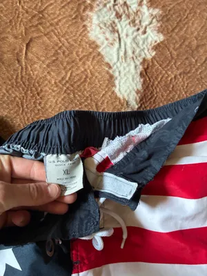 Men's swim trunks Brand is US Polo Assassin size XL Liner is cut out thumbnail 3