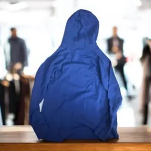 Blue ECA Stars hoodie - streetwear style Size M #hoodie #49 thumbnail 2