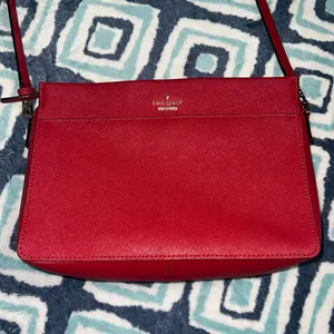 Kate Spade Street Clarise Crossbody Purse Red thumbnail 1