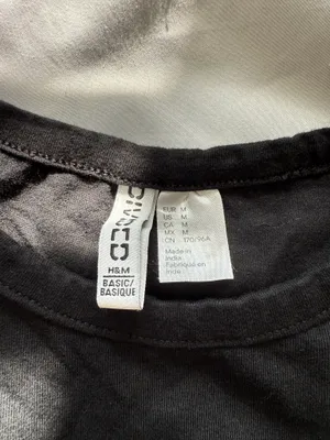 H&M Top Black thumbnail 4