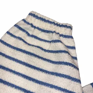 NEW With Tag Aerie Blue & White Stripe Terry Cloth Lace Up Pullover Sweatshirt thumbnail 5