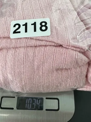 LOFT Womens Large Ribbed Side-Ruched Long Sleeve Knit Top Pink Super Soft Fitted thumbnail 8