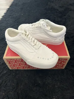 VANS old skool pearls platform lace up shoes sneakers women’s 8 new thumbnail 7