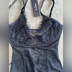 Lulus Draw You In Black Sleeveless Lace Bustier Bodysuit - Size XS thumbnail 5