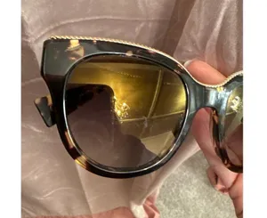 Marc Jacobs Brown Tortoise Gradient 165/S Twisted Temple Cat Eye Sunglasses thumbnail 13