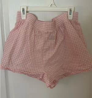 Gingham shorts Pink Size L thumbnail 1