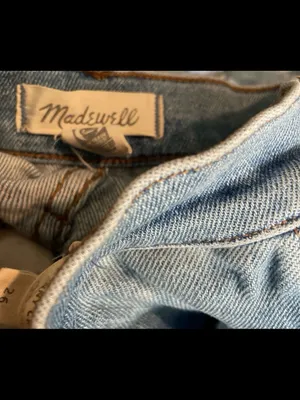 Madewell Light Blue Denim Jeans thumbnail 3