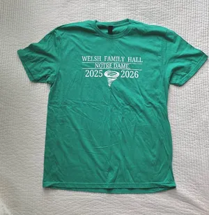 University of Notre dame welsh family hall shirt thumbnail 1