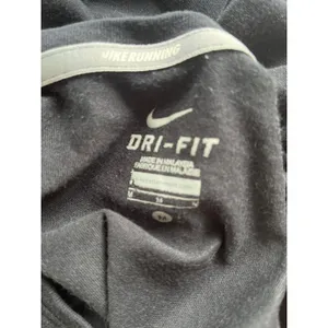 Nike Running Dri Fit Graphic Tee Short Sleeve Black Shirt Women's Size Medium thumbnail 6