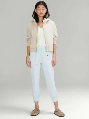 Lululemon Ready to Rulu High-Rise Cropped Jogger Powder Blue Size 12 thumbnail 3