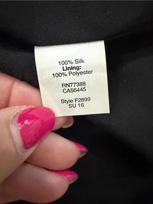 Madewell Black Women's Wrap Mini Skirt thumbnail 4