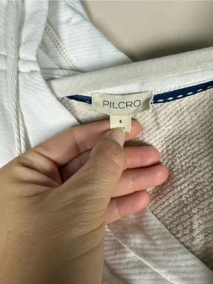 Anthropologie Pilcro Wharfside Hooded Sweatshirt -Neutral color thumbnail 11