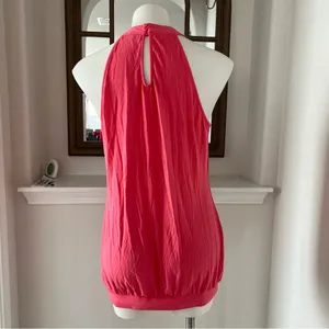 Halter Top Coral Pink Size L thumbnail 4