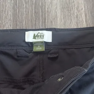 REI CoOp Black Cargo Pants 16 with Durable Fabric Adjustable lightweight thumbnail 4