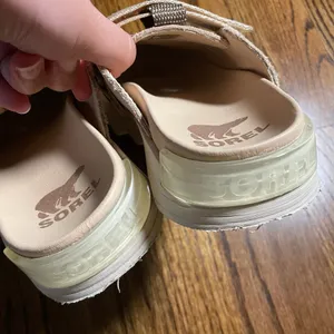 Sorel Women's Viibe Suede Clog Nova Sand Size 5 thumbnail 5