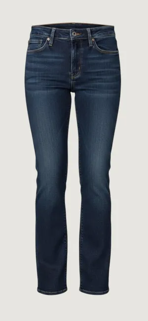 Levis‎ 715 Bootcut Jeans Womens Size 28 Dark Wash Indigo Denim Mid Rise Stretch thumbnail 1