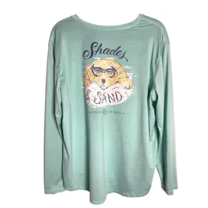 Lauren James Women’s XL Shady Dog Graphic Long Sleeve Performance Shirt thumbnail 4