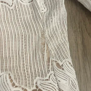 Lulus Sweet Messages White Embroidered Lace Half Sleeve Mini Dress Size S thumbnail 13