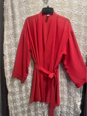 Victoria's Secret Red Robe Long Sleeve, One Size, Washable [COPY] thumbnail 2