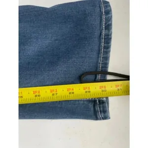 Women's Earl Jeans Barely Boot Bling Y2K Bootcut Jeans Size 10 Blue GUC!‎ 0122 thumbnail 9