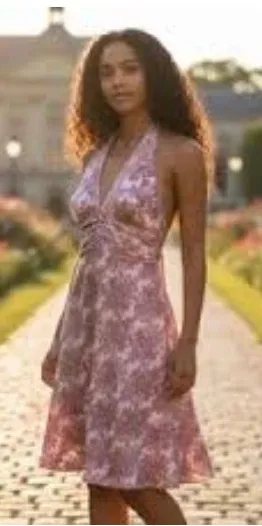 Loft Ann Taylor Halter Dress thumbnail 1