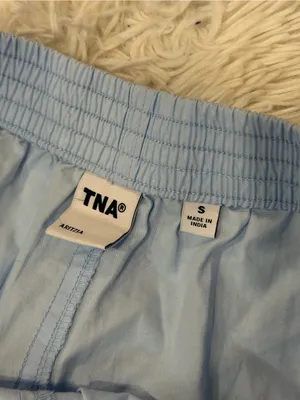 Aritzia TNA Sky Blue Cotton Boxers thumbnail 3
