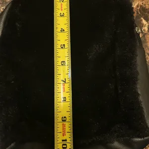 Black Cat Ear Backpack with faux fur and glitter ear accents thumbnail 4