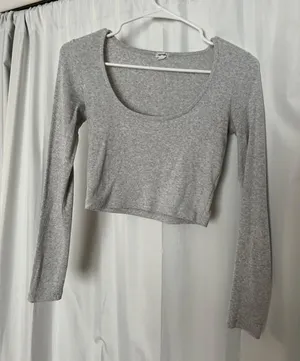 Garage Long Sleeve Scoop Neck Top thumbnail 2