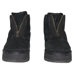 UGG Neumel Zip Platform Booties Black Red Size 9 thumbnail 2