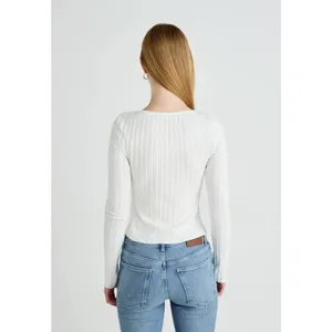 Free People Tilly Long Sleeve Top in Ivory X-Small New Womens thumbnail 9