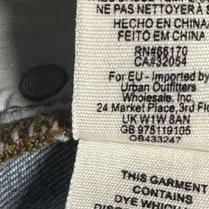Free People W28 Distressed Blue Jeans Raw Hem Boho Y2K thumbnail 7
