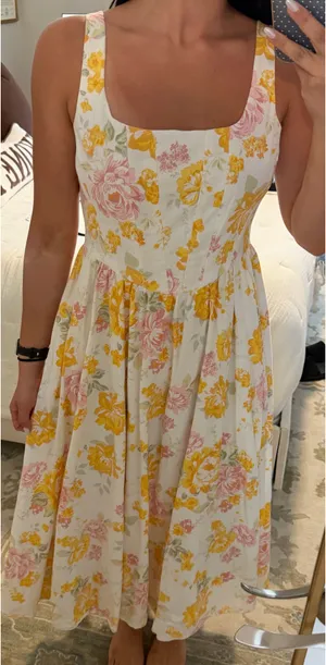 Marshalls Floral Midi Dress thumbnail 1