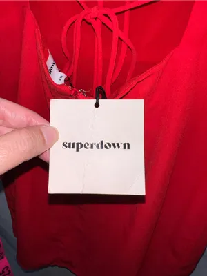 superdown‎ Vibrant Red Strappy Dress thumbnail 4
