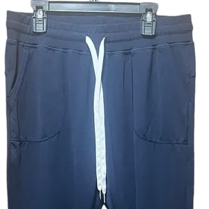 Zyia Active Navy‎ Blue Cozy Jogger Pants Size Medium thumbnail 4