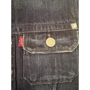 Vintage Y2K Levi’s Jeans Rivet Grommet Denim Best Dark Wash Size M Runs Small thumbnail 5