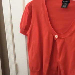 FINAL MARKDOWN Ladies George single button cardigan xl Orange thumbnail 2
