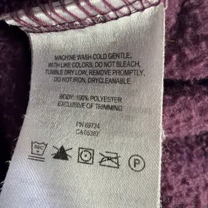 Columbia Sportswear Women's Medium Full Zip Purple Fleece Jacket thumbnail 8