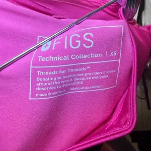 Figs Technical Collection Zamora Jogger Scrub Pants Pink XS W22SW2012 Womens thumbnail 2