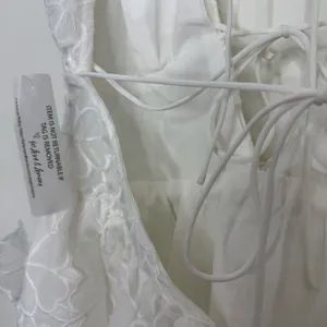 For Love & Lemons White Floral Lace Mini Dress Strappy Size Small New thumbnail 10