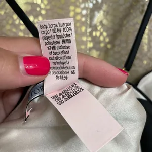Victoria’s Secret Silky Ivory Black Polka Dot Camisole, L thumbnail 6