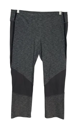 The North Face Womens Gray Athletic‎ Crop Leggings Activewear large thumbnail 1