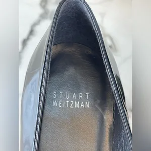 Stuart Weitzman buckled patent leather shoes size 8 thumbnail 11