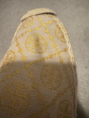 TORY BURCH Logo-print jacquard espadrilles Size 8M thumbnail 9