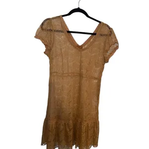 Scully honey creek western wear Sheer Lace dress Tan Dress stagecoach thumbnail 6
