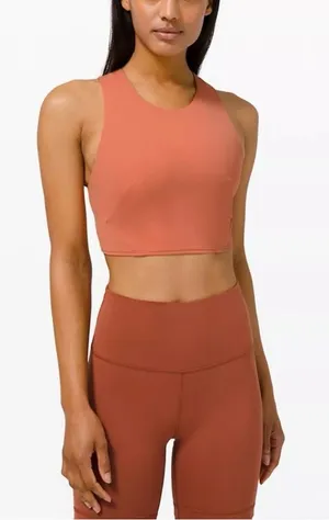 Lululemon athletica Women's Forward Fold Bra Rustic Coral Size 8 thumbnail 1