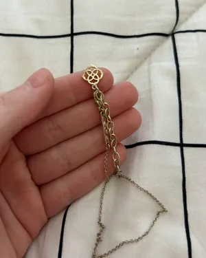 Kendra Scott Pink and Blue Ari necklace thumbnail 5