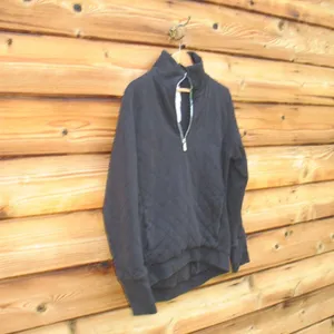 Lululemon Black Forever Warm Quilted Pullover Sweatshirt thumbnail 3